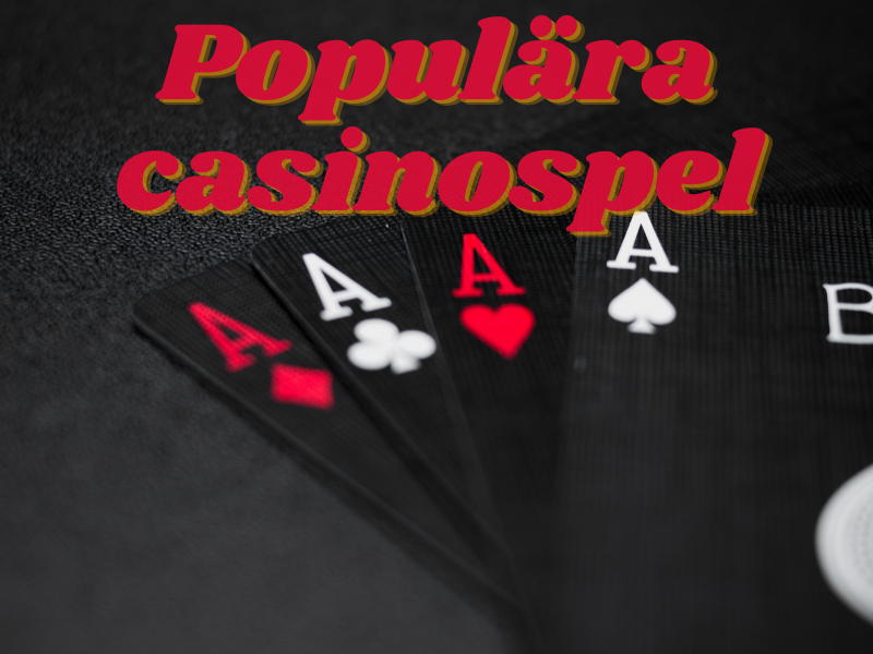 Populära casinospel