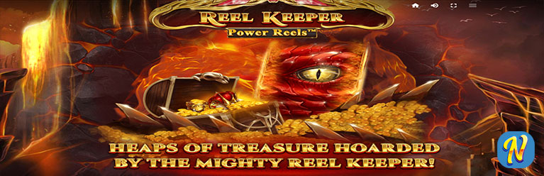 Reel keeper slot